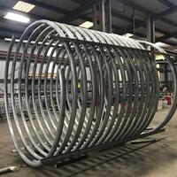 3'' S/10 Stainless Steel Helical Coil