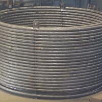 Double Helical Coil Bending